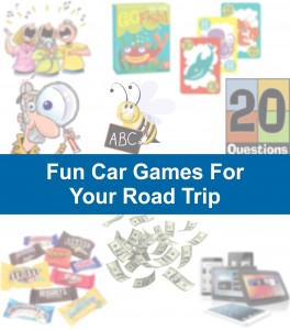 Fun car games for your road trip