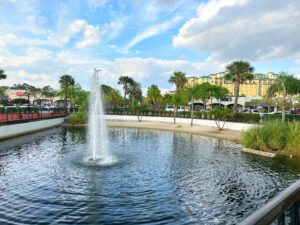 View from Lake Buena Vista Factory Store Outlet