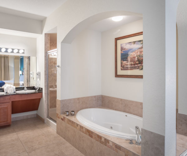 Lake Buena Vista Resort Village & Spa - Master bathroom in 2 bedroom suite