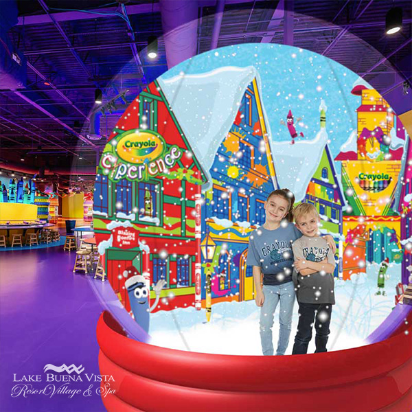 Lbvresort Colorful Christmas At Crayola Experience