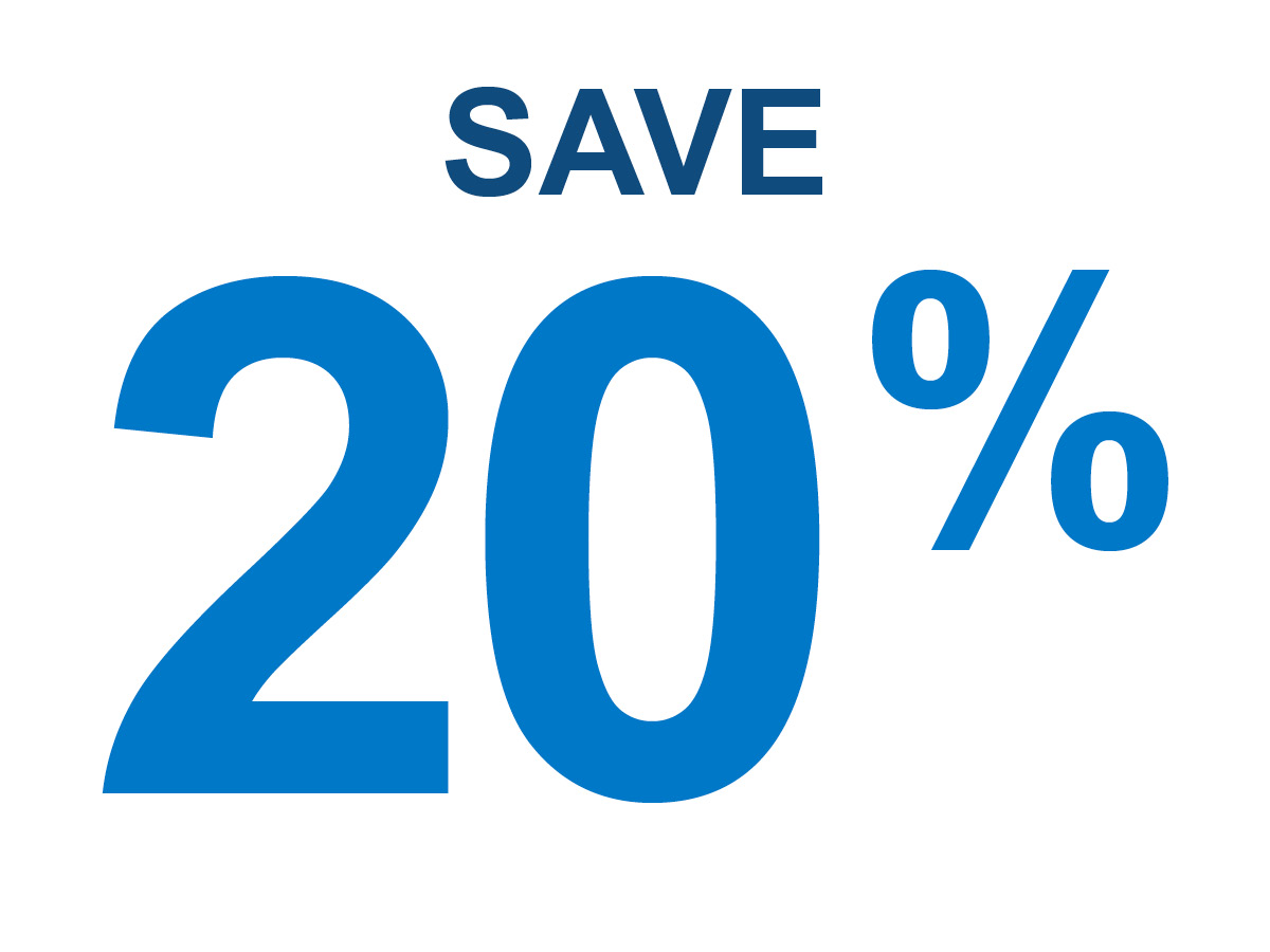 Saving 20%